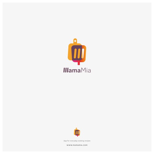 Logo concept for an app with every day cooking recipes