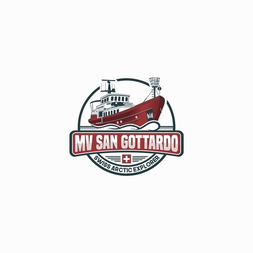 Bold Logo Concept for MV San Gottardo