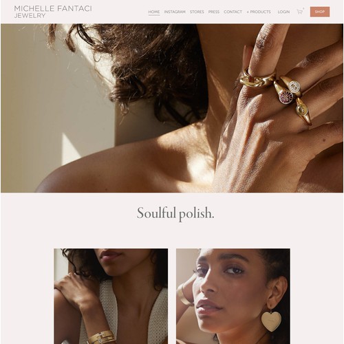 Michelle Fantaci Jewelry: E-commerce