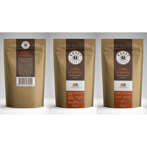 Design bags for new global coffee company ROAST