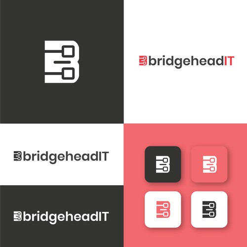 A logo design for an IT company