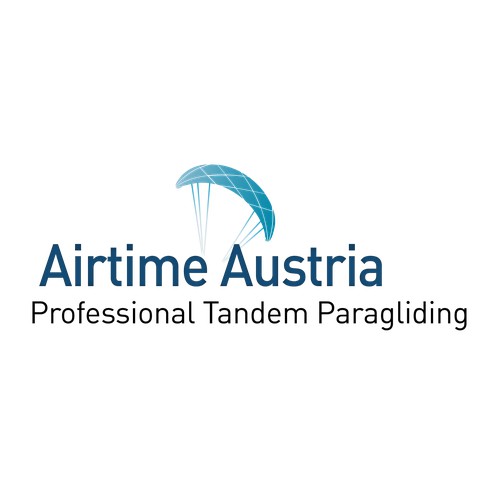 logo concept for tandem paragliding