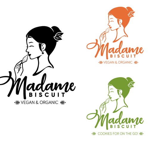Logo concept for madame biscuit