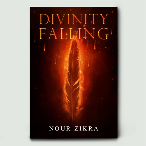 'Divinity Falling' Book Cover Design