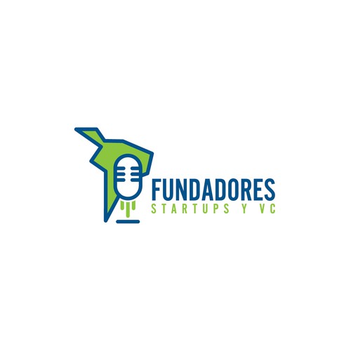 Logo for a Podcast in Latam