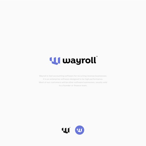 Logo for accounting software brand