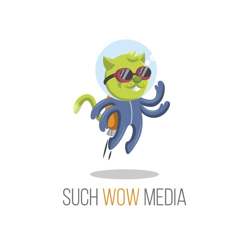 Alien Cat for Media Company