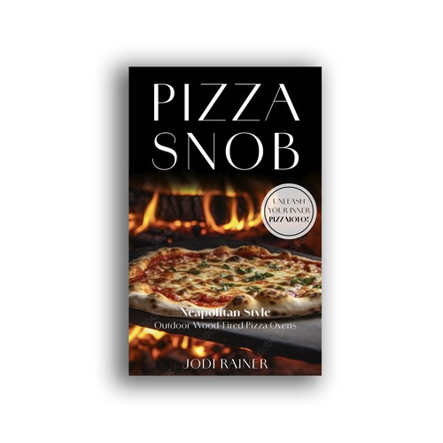 PIZZA SNOB ebook cover design
