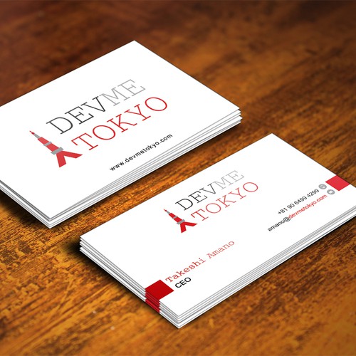 DevMeTokyo Business Cards