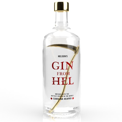 Gin Bottle Design