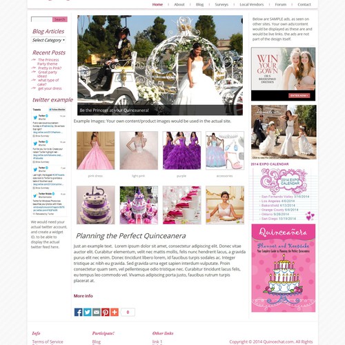 Wordpress theme - magazine/blog style