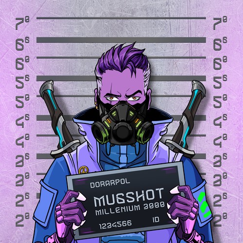 MUGSHOT CYBERPUNK NFT