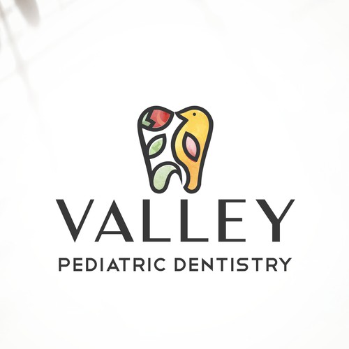 Logo for a dental clinic