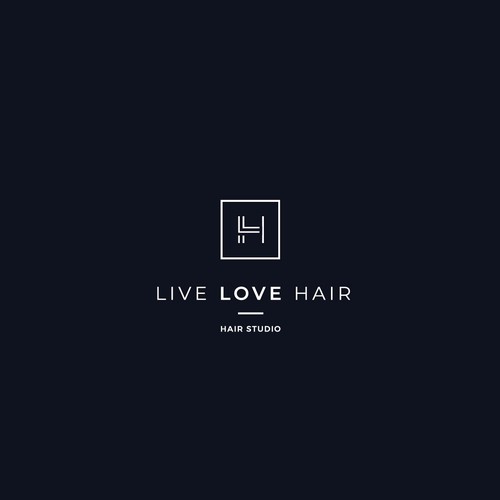Logo for hair studio