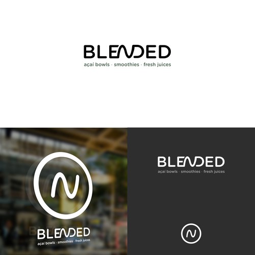 Bold Logo for Blended Cafe