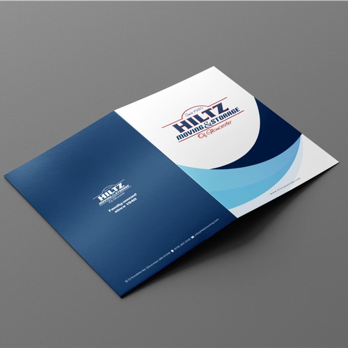 Folder Design pf Transport Company