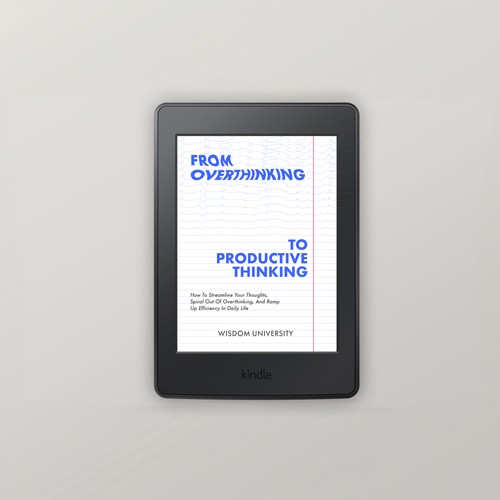 "Overthinking & Productivity" Book Cover