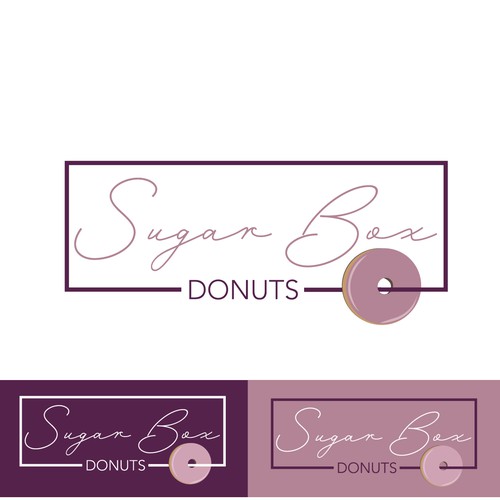 Fun Logo Concept for Donut Shop