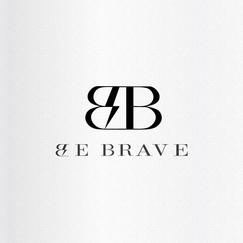 Luxury Brand Logo ''Be Brave''