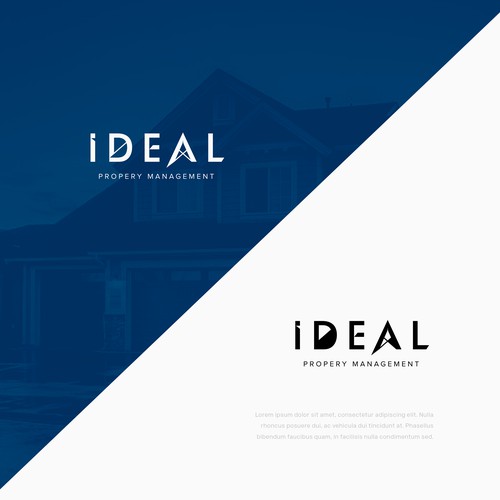 Logo for a property management company