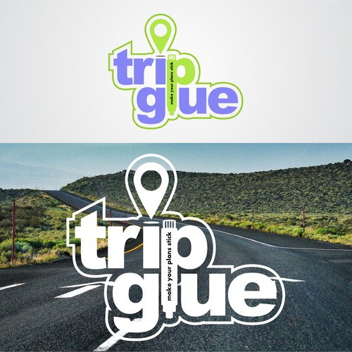 Trip Glue Logo Design