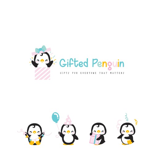 Cool Cartoon Logo for Fun Gift Site