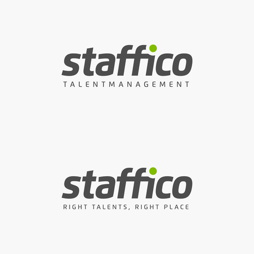 Dynamic wordmark for a recruiting consultancy