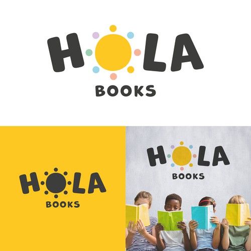 Logo for children's book publisher