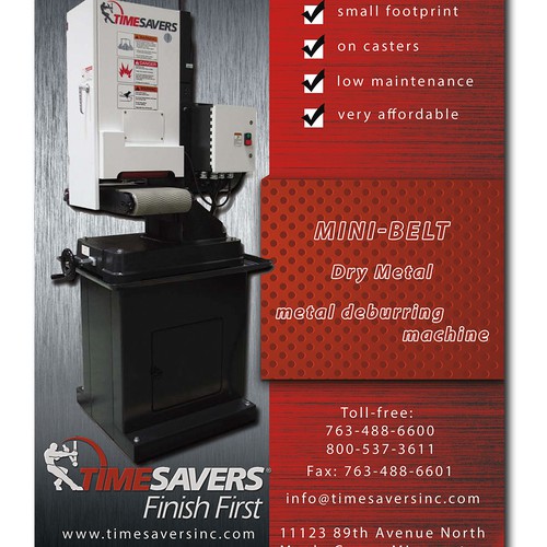 Print Ad For Timesavers, Inc.