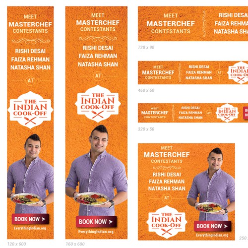 Banner Ad For The Great Indian Cook Off
