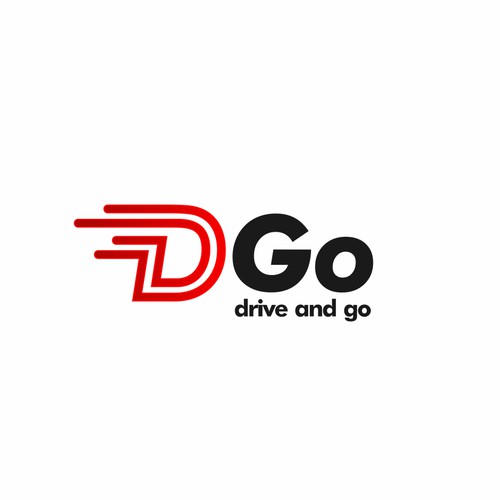 Modern Logo For D Go
