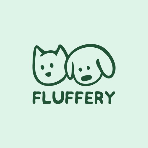 Logo for a pet product brand