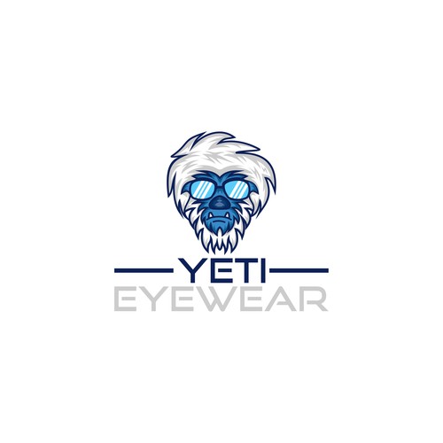 Yeti logo for fashion eyewear