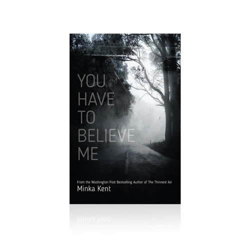 Book cover design for a thriller
