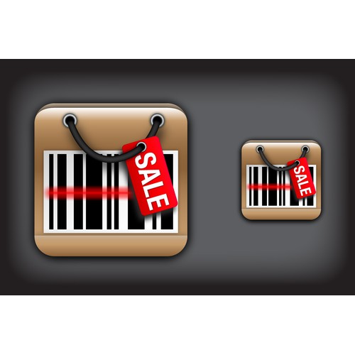 Barcode Scanner Comparison Shopping App needs a new button or icon