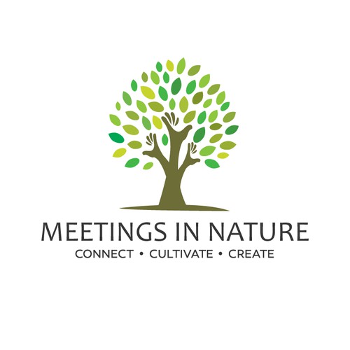 Create fun and meaningful logo for Meetings in Nature