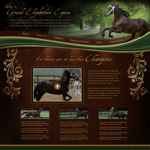 Grand equine