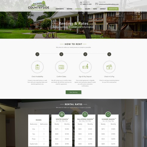 Website Layout