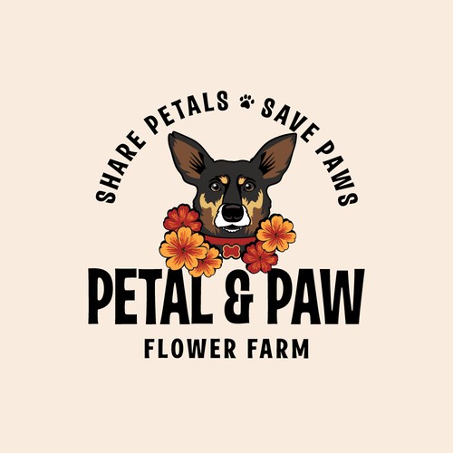 Flower farm that donates to pet shelters