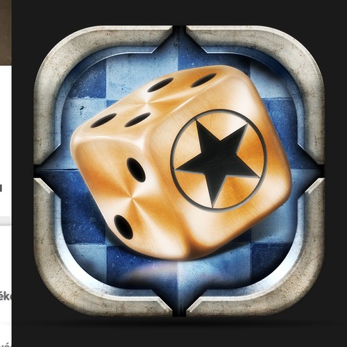 Dice game icon