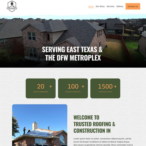 Pinecrest Roofing & Construction Design