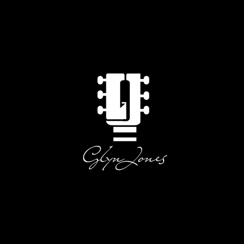 Logo/Text/Fontface for Glyn Jones - Musician 