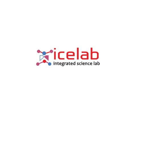 Ice lab logo concept