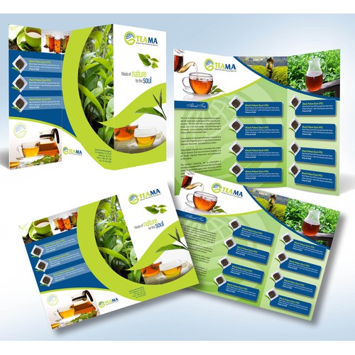 Global Tea Marketing Agency needs a new brochure design