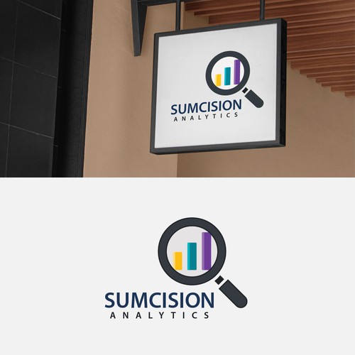 Concept logo for business/analysis.