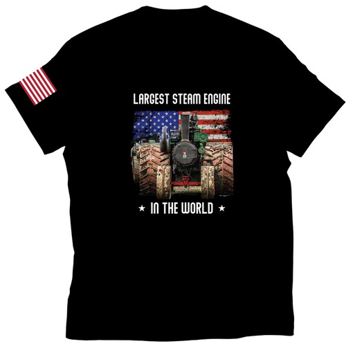 Design T-Shirt for Largest Steam Engine in the World!! www.150Case.com