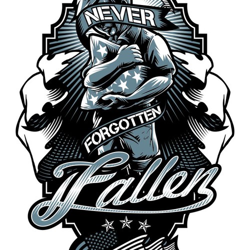 Fallen Never Forgotten needs a new logo