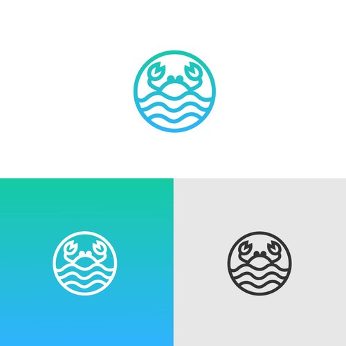 Memorable Ocean-Themed Logo for Sustainable Listicle Website