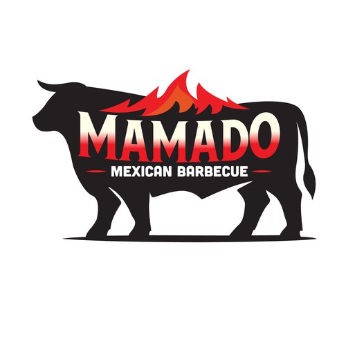 Logo design for Mexican inspired BBQ restaurant.