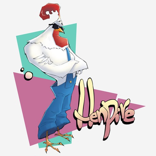 Create the mascot for Henpire!
